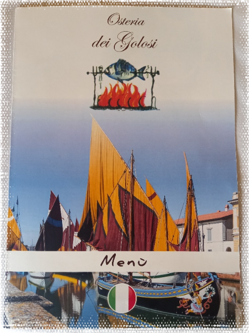 menu menu ristorante